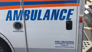Peel Paramedics ambulance is seen in this file picture. (Courtesy: Peel Paramedics)