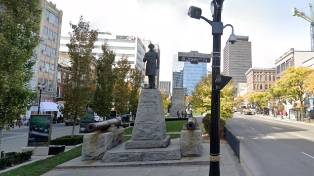 Sir John A. Macdonald statue