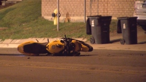 Toronto motorcycle crash