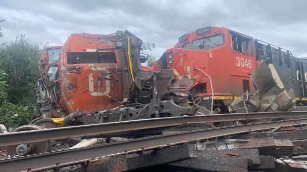 Prescott train collision