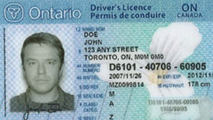 Ontario driver's licence