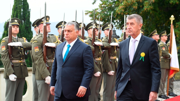 Andrej Babis and Viktor Orban
