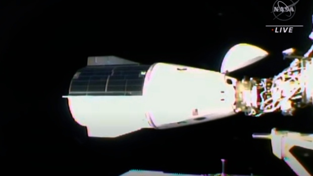 SpaceX Dragon docking