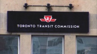 A TTC sign is seen at the agency's head office in the area of Yonge and Davisville in this undated photo.