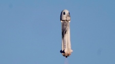 Blue Origin's New Shepard rocket 