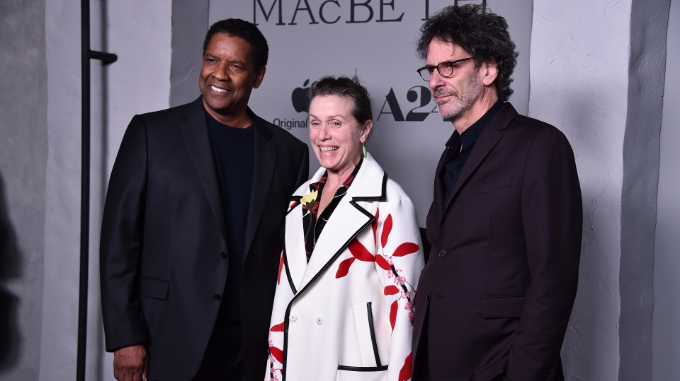 The beautiful 'Moses Ingram' arrives at The Tragedy of Macbeth' for the L A  Red Carpet Premiere 