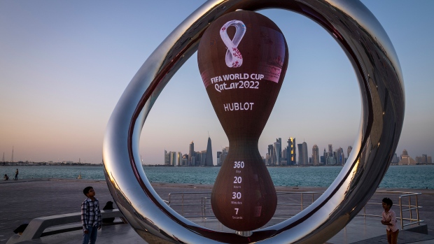 Qatar World Cup countdown clock