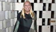 FILE - In this Oct. 11, 2014 file photo, Joni Mitchell arrives to the Hammer Museum's "Gala In The Garden," in Los Angeles. (Photo by John Shearer/Invision/AP, File) 