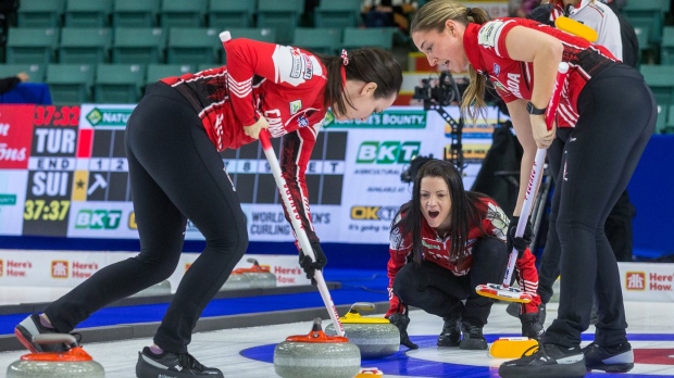 Canadian women curlers