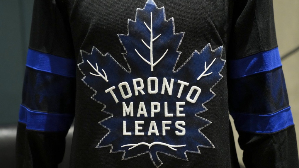 Justin Bieber behind Maple Leafs' 'Next Gen' alternate jersey, as