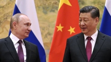 Presidents Xi Jinping, Vladimir Putin