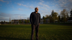 Gary Thandi, founder of the not-for-profit Moving Forward Family Services, poses for a photograph in Surrey, B.C., on Wednesday, April 27, 2022. THE CANADIAN PRESS/Darryl Dyck