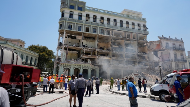 Hotel explosion