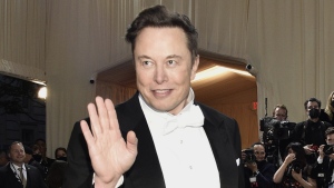 Elon Musk attends The Metropolitan Museum of Art's Costume Institute benefit gala celebrating the opening of the 'In America: An Anthology of Fashion' exhibition on Monday, May 2, 2022, in New York.  (Photo by Evan Agostini/Invision/AP, file)
