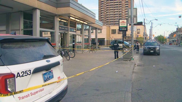 Man in life-threatening condition after stabbing at Main Street subway station