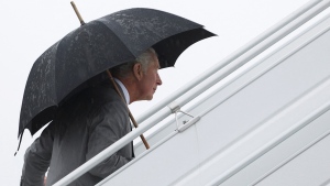 Prince Charles departs from Ottawa for Yellowknife, while on the final day of their Canadian Royal Tour, Thursday May 19, 2022. THE CANADIAN PRESS/Carlos Osorio - POOL 