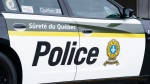 A Surete du Quebec police car is seen in Montreal on Wednesday, July 22, 2020. THE CANADIAN PRESS/Paul Chiasson