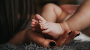 Undated photo of a newborn baby. (Pexels)