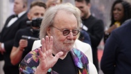 Member of ABBA Benny Andersson arrives for the ABBA Voyage concert at the ABBA Arena in London, Thursday May 26, 2022. ABBA is releasing its first new music in four decades, along with a concert performance that will see the "Dancing Queen" quartet going entirely digital. The virtual version of the band will begin a series of concerts on Thursday. (AP Photo/Alberto Pezzali)
