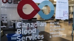 A blood donor clinic pictured at a shopping mall in Calgary, Alta., Friday, March 27, 2020. Canadian Blood Services this month recommended to Health Canada that it abolish the lifetime ban on blood donation by people who have taken money or drugs in exchange for sex. THE CANADIAN PRESS/Jeff McIntosh