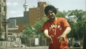 Sidhu Moose Wala is seen in the music video for his single "So High." (YouTube/Humble Music)