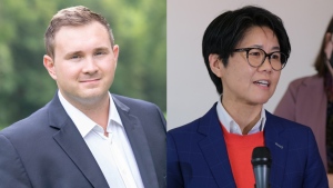 Michael Ford (left) and Kristyn Wong-Tam (right) are shown in these file photos.