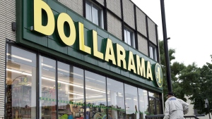 A Dollarama store is seen Tuesday, June 11, 2013 in Montreal. Dollarama Inc. reported a first-quarter profit of $145.5 million, up from $113.6 million in the same quarter last year, as its sales rose 12.4 per cent.THE CANADIAN PRESS/Paul Chiasson