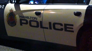 A Hamilton police cruiser is seen in this undated photo.