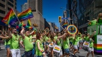Participants walk in an undated Toronto Pride Parade. (Courtesy: Pride Toronto)