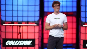 Paddy Cosgrave, CEO and founder of Web Summit, during the opening night of Collision 2022 at Enercare Centre on June 20, 2022 in Toronto, is shown in this handout image. THE CANADIAN PRESS/HO-Vaughn Ridley/Collision via Sportsfile