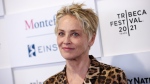 Sharon Stone says she has "lost nine children" through miscarriages, saying women are made to feel that losing a baby is "something to bear alone and secretly," with a sense of failure.
