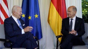 President Joe Biden, German Chancellor Olaf Scholz