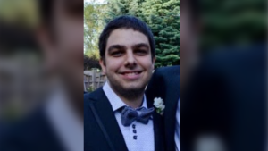 Gregory Girgis, 26, was the pedestrian who was struck and killed in a collision in downtown Toronto on Canada Day. (Facebook/ Kevin Girgis)