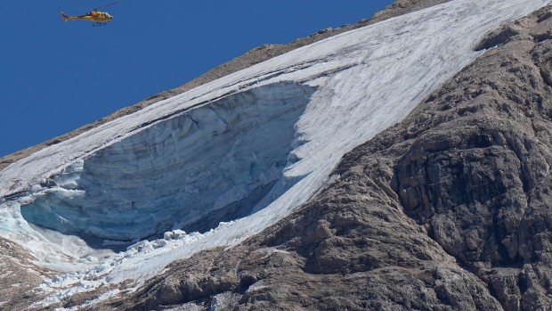 Glacier collapse