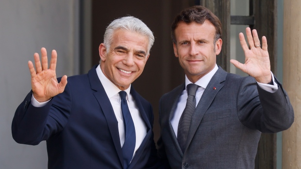 Lapid and Macron