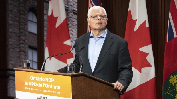Ontario NDP interim Leader Peter Tabuns