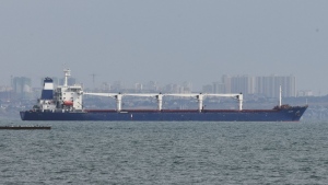 Bulk carrier Razoni leaves Odesa