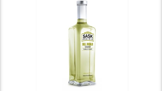 Sask Prairie Dill Pickle Flavoured Vodka