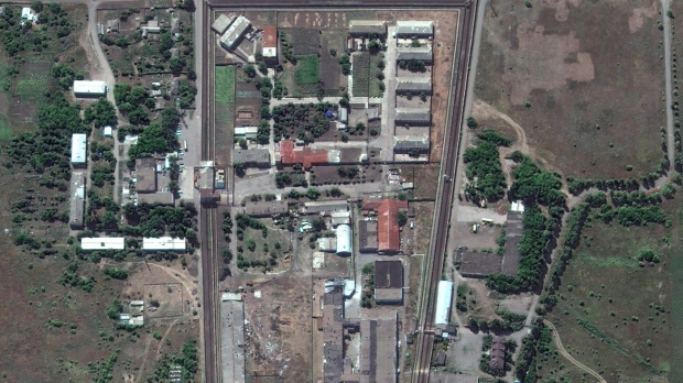 Olenivka detention center