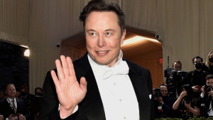 FILE - Elon Musk attends The Metropolitan Museum of Art's Costume Institute benefit gala on May 2, 2022, in New York. (Photo by Evan Agostini/Invision/AP, File)