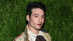 Ezra Miller attends the 15th annual CFDA/Vogue Fashion Fund event at the Brooklyn Navy Yard in New York, Nov. 5, 2018.  (Photo by Evan Agostini/Invision/AP, File)