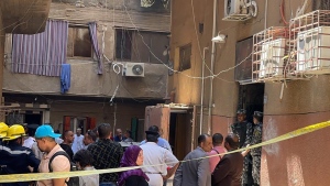 Fire at Egypt's Abu Sefein church