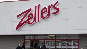 Canadian department store Zellers hopes to make a comeback next year, a decade after the discount chain shuttered most of its locations. A Zeller's store is shown Thursday, January 13, 2011 in St.Eustache, Que. THE CANADIAN PRESS/Ryan Remiorz