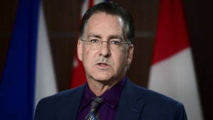 NDP MP Brian Masse speaks at a press conference on Parliament Hill in Ottawa on June 1, 2021. Masse is part of a committee of Canadian MPs planning to visit Taiwan in the autumn, in a move which risks escalating tensions with China. THE CANADIAN PRESS/Sean Kilpatrick