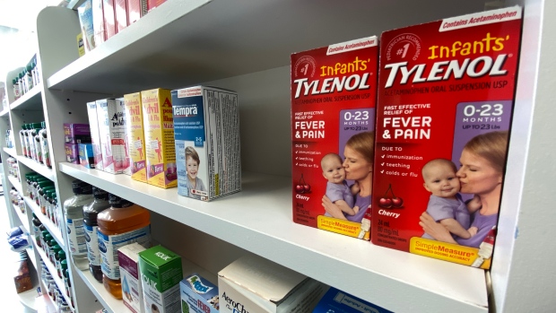 Kids’ Tylenol, Advil liquid and chewable in ‘significant shortage’ in Ontario