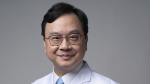 This photo provided by the Lasker Foundation in September 2022 shows Yuk Ming Dennis Lo in Hong Kong. The 2022 Lasker prize for medical research was awarded to the molecular biologist at the Chinese University of Hong Kong, for creating a prenatal blood test that can check for Down syndrome and other genetic conditions. Lo found that DNA from the fetus was in the mother's bloodstream, allowing genetic screening to be done with a blood test rather than a more invasive procedure. (Jason Pang Gallery/Hong Kong Science Park via AP)