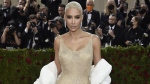Kim Kardashian attends The Metropolitan Museum of Art's Costume Institute benefit gala celebrating the opening of the 'In America: An Anthology of Fashion' exhibition on Monday, May 2, 2022, in New York. (Photo by Evan Agostini/Invision/AP, File)