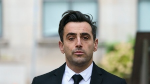 The sentencing hearing for former Hedley frontman Jacob Hoggard got underway in Toronto on Oct. 6. (The Canadian Press)