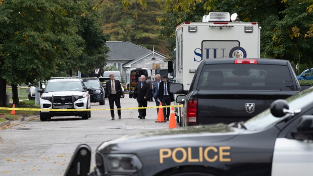 Two officers killed in Innisfil, ont.