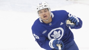 Toronto Maple Leafs' Nick Robertson
